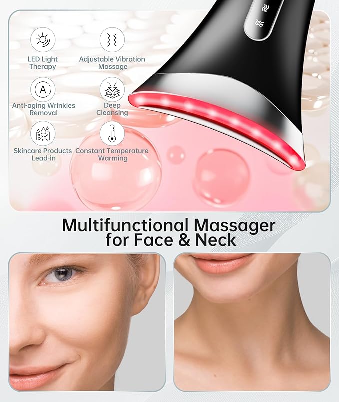 Dopsikn 7 Color Light Therapy Facial Massager