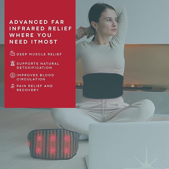 Red Light Therapy for Body – Advanced Infrared Heating Pad