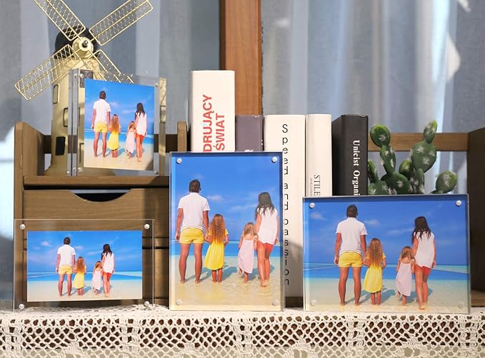 Meetu Acrylic Picture Frame 8.5x11 (2 Pack)