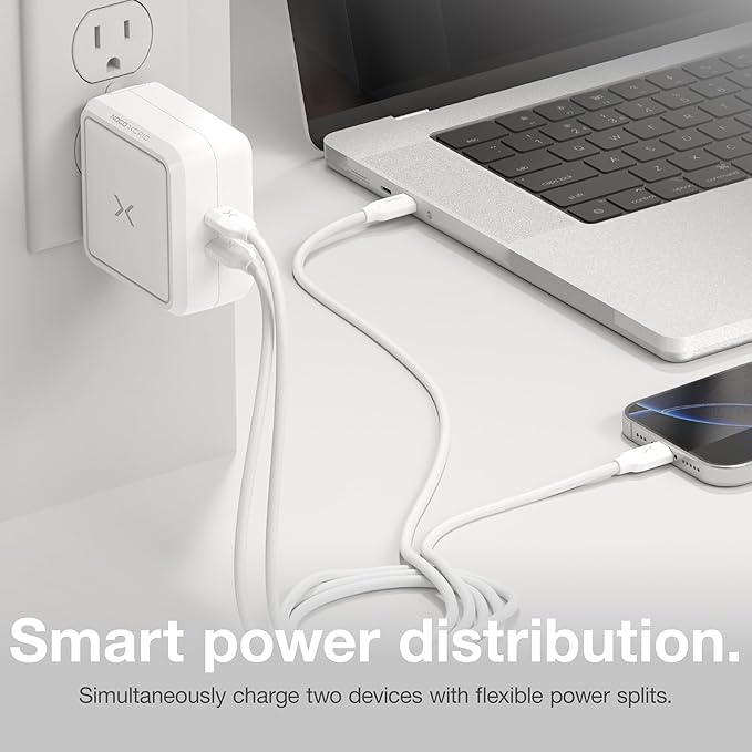 NOCO XGrid X100: 100W USB-C Charger – Dual Port GaN Power Adapter