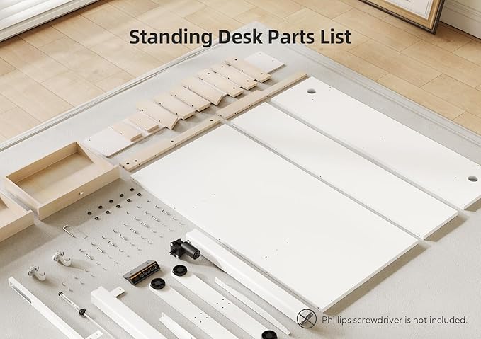 Claiks Electric Adjustable Standing Desk
