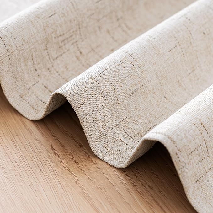 H.VERSAILTEX Blackout Curtains Durable Thick Textured Polyester Blackout Patio