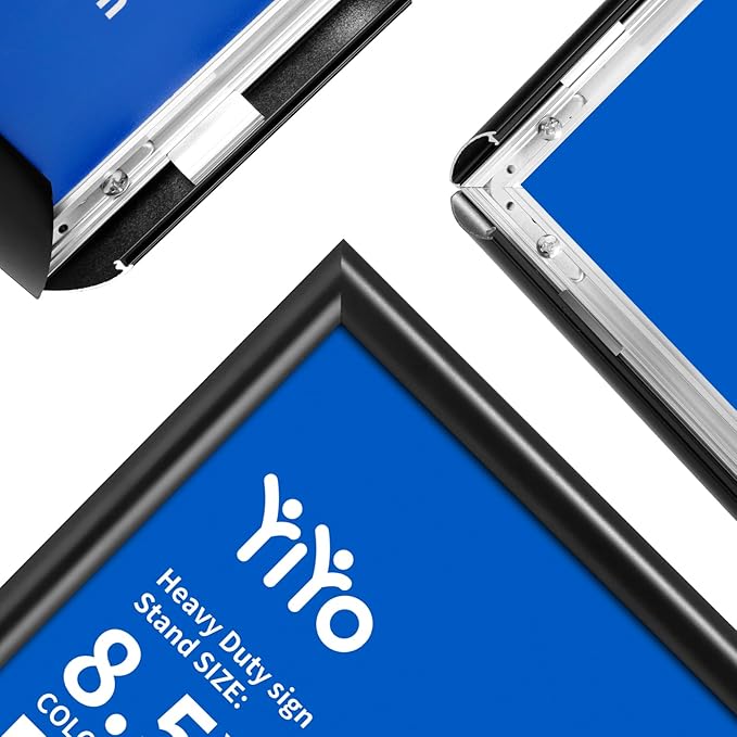 YIYO Sign Stand Poster Stand，adjustable heavy duty pedestal Sign Holder Floor