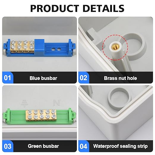 Mollom 12 Way HA Series Power Distribution Box