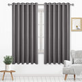 DWCN Blackout Curtains 63 Inch Length, Room Drakening Drapes