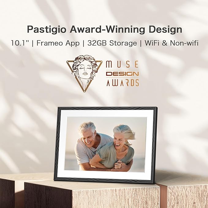 Digital Picture Frame, 10.1'' Frameo Digital Frame Wifi, 32GB Memory, 1280*800