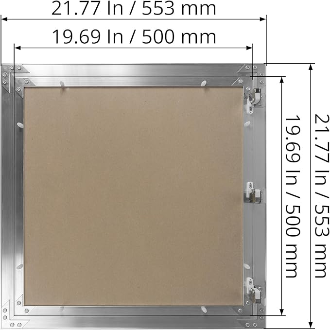 20" x 20" Inch Aluminum Drywall Access Panel