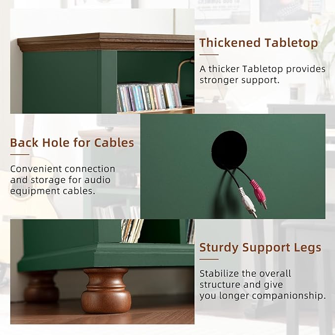 Joaxswe Record Player Stand