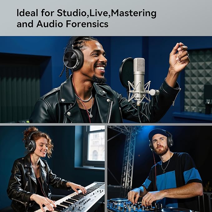 OneOdio Wired Over Ear Headphones Hi-Res Studio Monitor & Mixing DJ Stereo