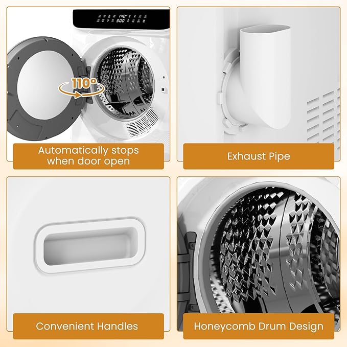Auertech 2.8 CU. FT. Portable Dryers