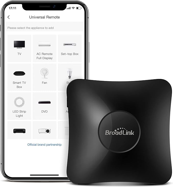 BroadLink IR/RF Smart Home Hub-WiFi IR/RF Blaster