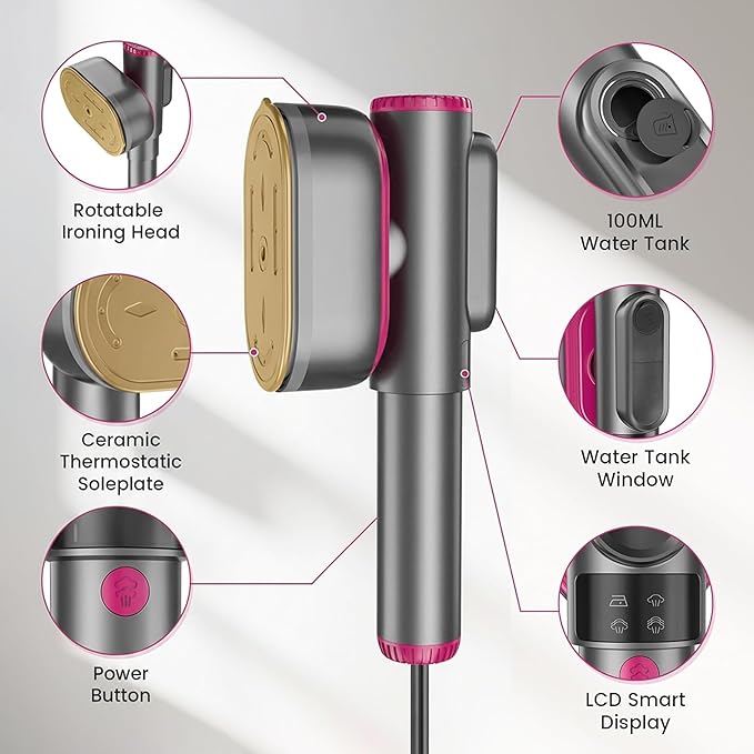 Powerful Handheld Clothes Steamer