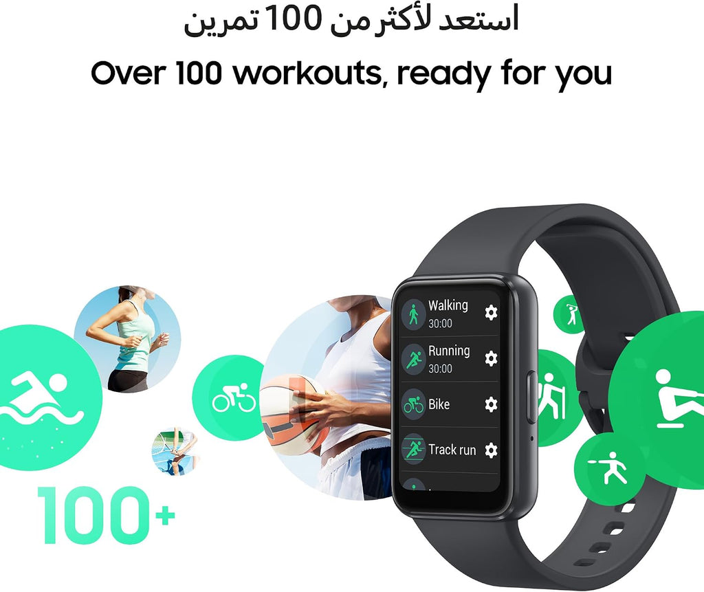 samsung galaxy fit 3 [2025, 40mm] 1.6" amoled, side view