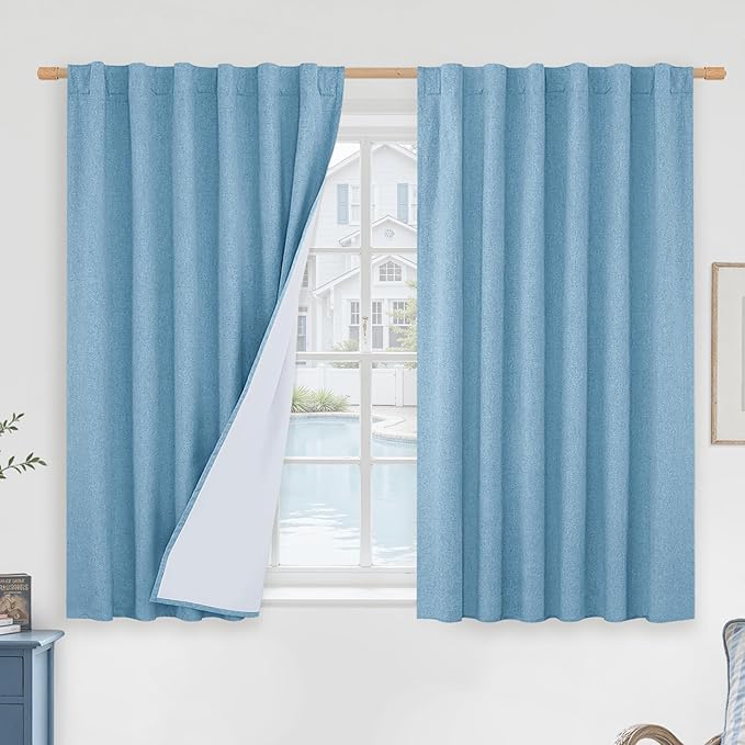 LAMIT Full Blackout Window Curtains