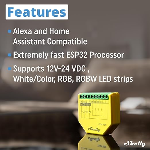 Shelly Plus RGBW PM | WiFi Smart Remote Control