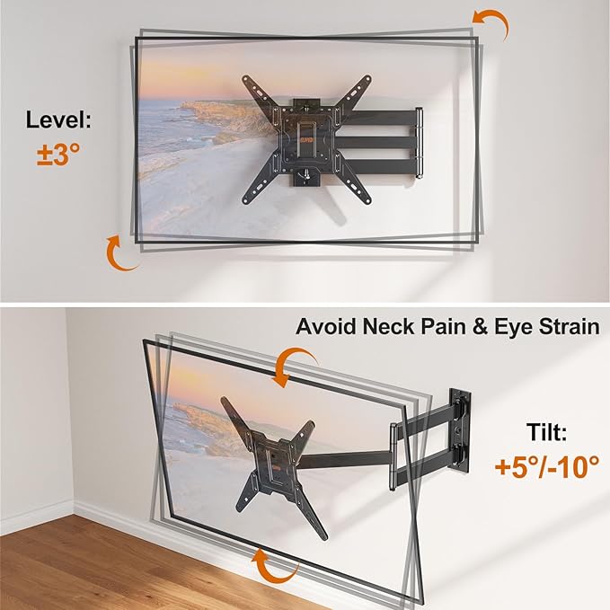 ELIVED 31.3 Inch Long Arm TV Mount
