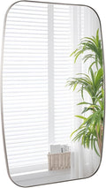 Brushed Nickel Bathroom Mirror, Living Room