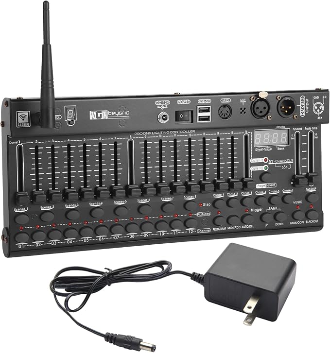 Ygybeyond Wireless DMX 384Controller, 384-channel, Controller, Dmx-384