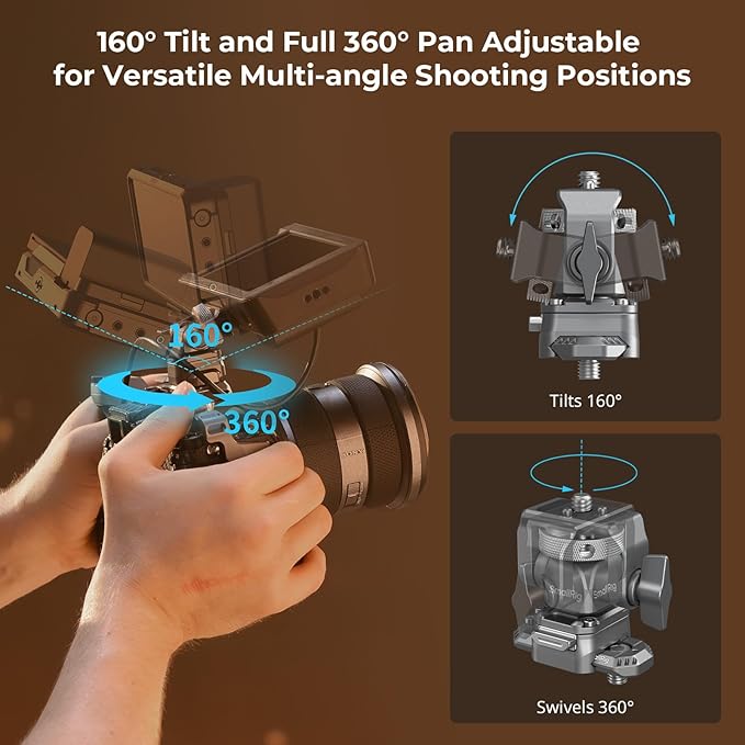 SMALLRIG Quick Release Camera Monitor Mount