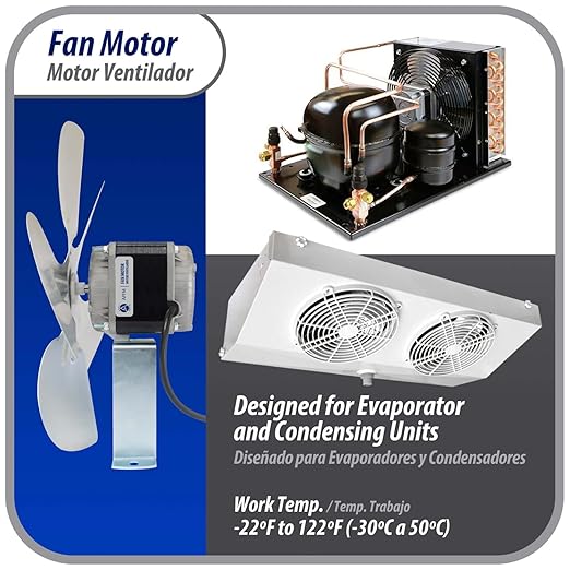Appli Parts APFM-341E 34W refrigeration condenser and evaporator motor 115V