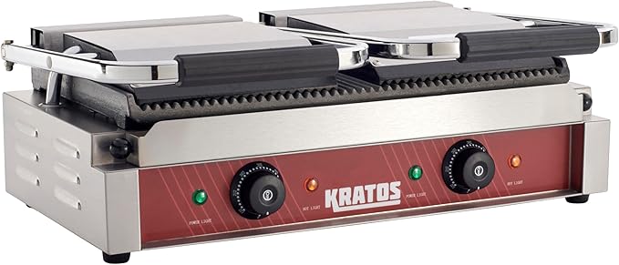 Kratos Commercial Electric Panini Sandwich Grill