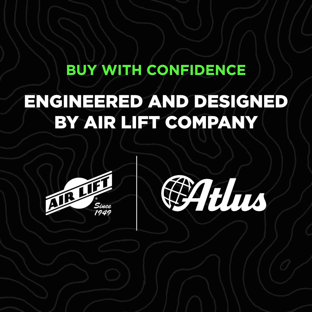 Atlus Engineered By Air Lift A5000 Air Bag Suspension Kit for 2003-2013 Ram 2...