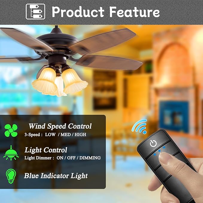Universal Ceiling Fan Remote Control Kit, Hampton Bay Fan Remote Kit Replacement