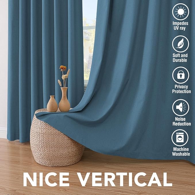 H.VERSAILTEX 100% Blackout Curtains
