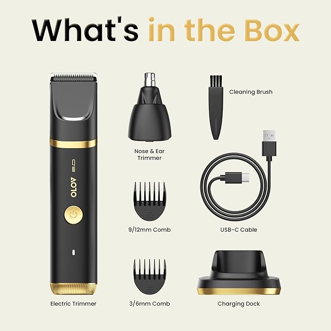 Groin & Body Hair Trimmer for Men