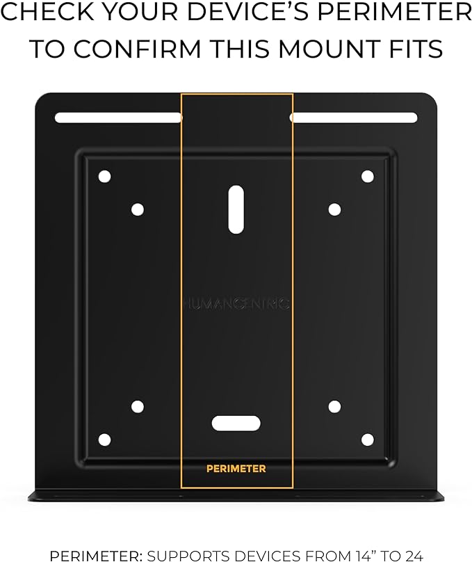HumanCentric Universal Wall and VESA Mount, Adjustable Strap