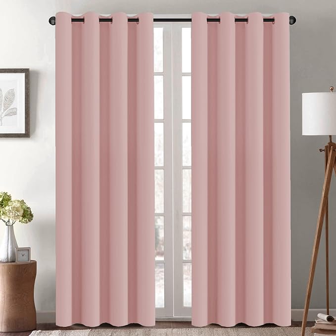 H.VERSAILTEX Blackout Curtains 84 inches Long