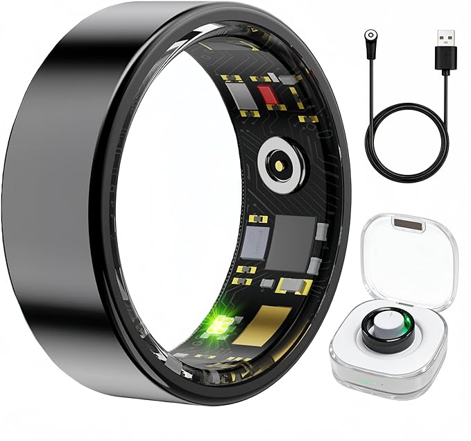 Smart Ring Health & Fitness Tracker