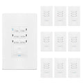 ENERLITES Light Switch Timer, for Bathroom Exhaust Fans, 1-5-10-15-20-30 Min (10 Pack)