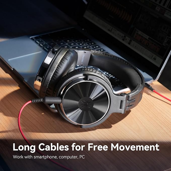 OneOdio Wired Over Ear Headphones Hi-Res Studio Monitor & Mixing DJ Stereo