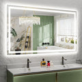 YEELAIT 66x40 Inch LED Bathroom Mirror