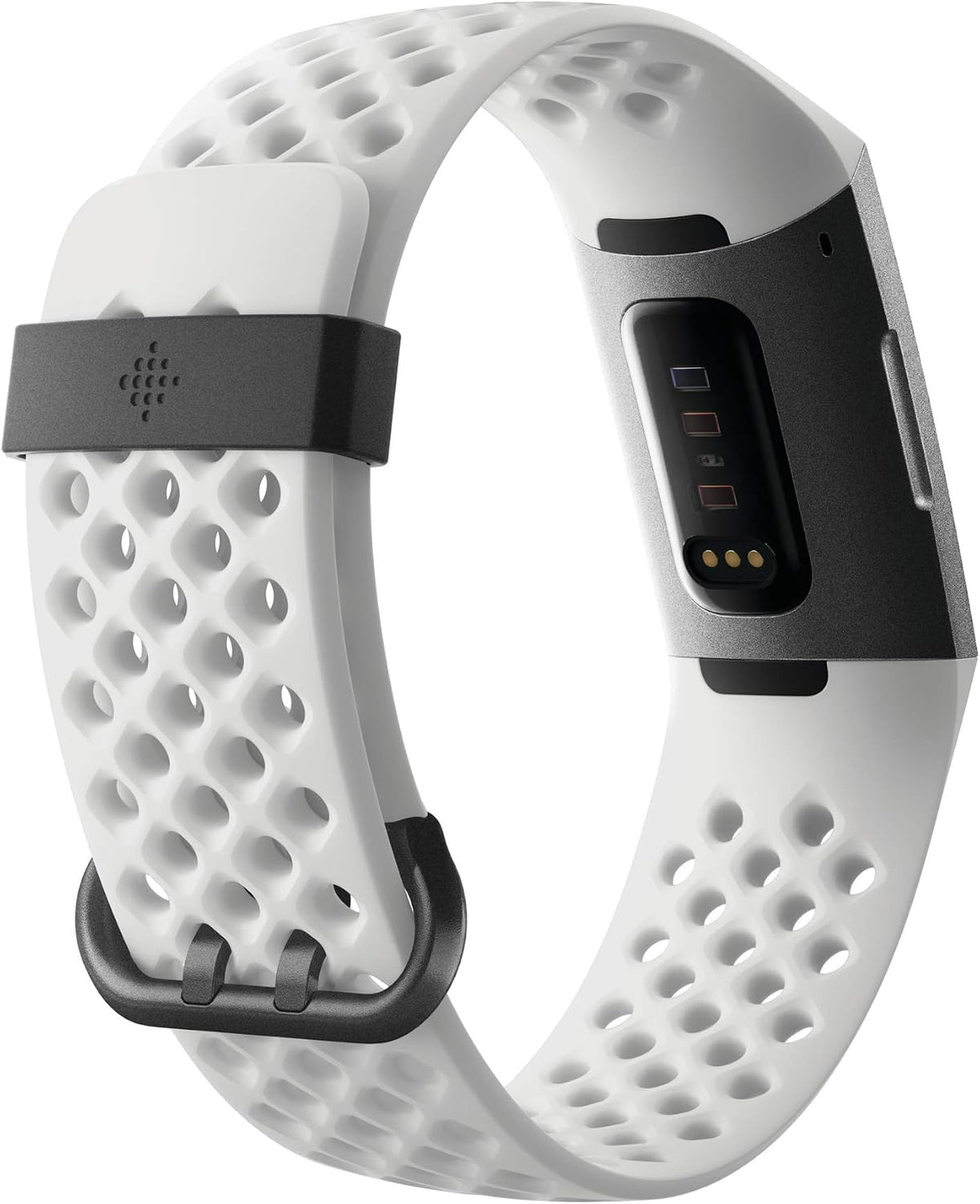 fitbit charge 3 fitness activity tracker, side view