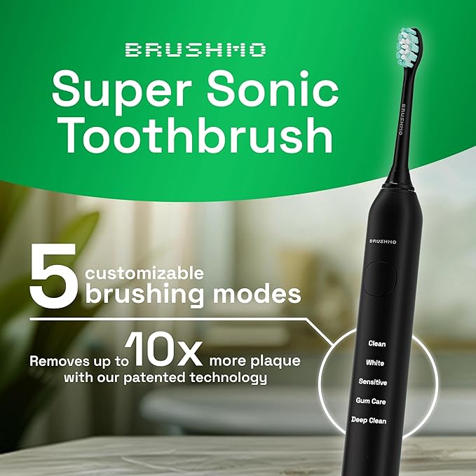 Brushmo Super Sonic Electric Toothbrush
