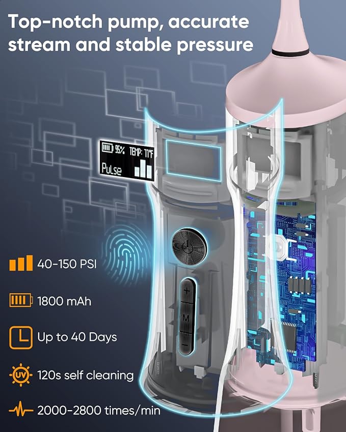 MySmile LP221 Cordless Water Flossers