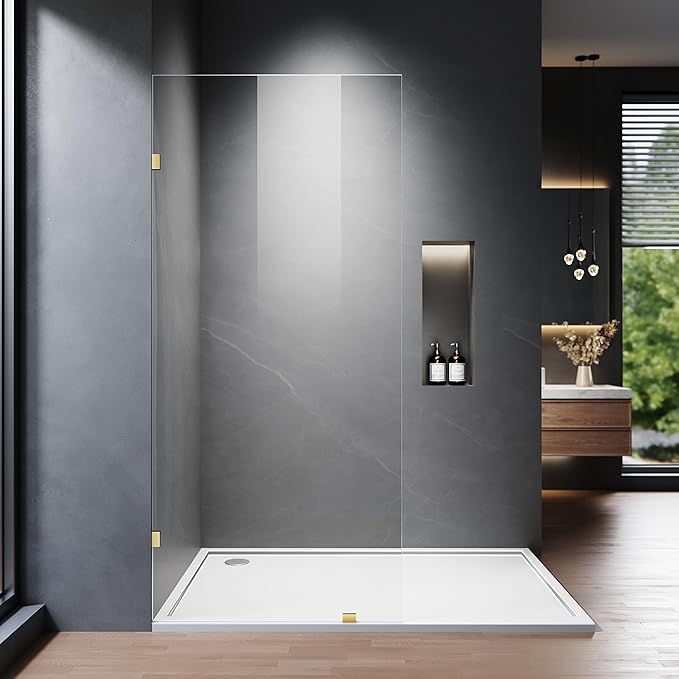 Shower Glass Panel, Fixed Shower Screen Panel