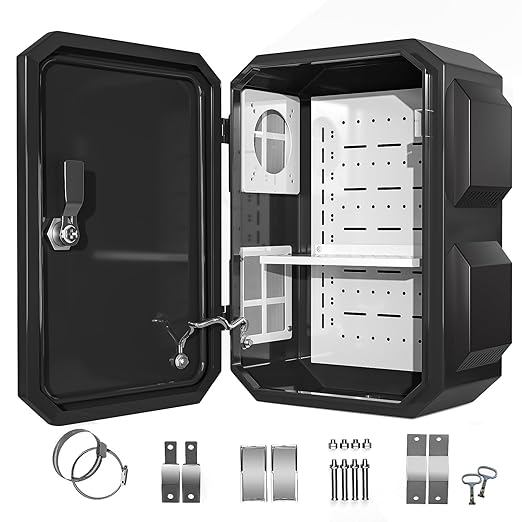 Outdoor Electrical Box, Cold-Rolled Steel Plate, Aluminum Alloy Back Beam