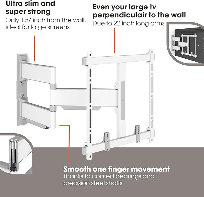 Vogel's TVM 5445 Full-Motion Ultra-Thin TV Wall Bracket