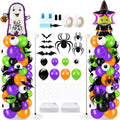 Kasyat 2 Sets Halloween Balloon Column Kit, Witch, Ghost