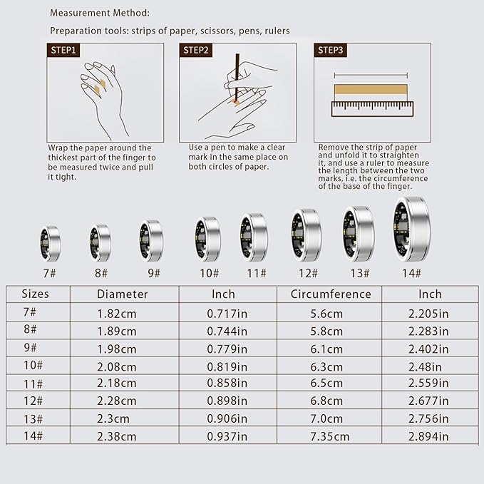Smart Ring for Women – Fitness Tracker Ring