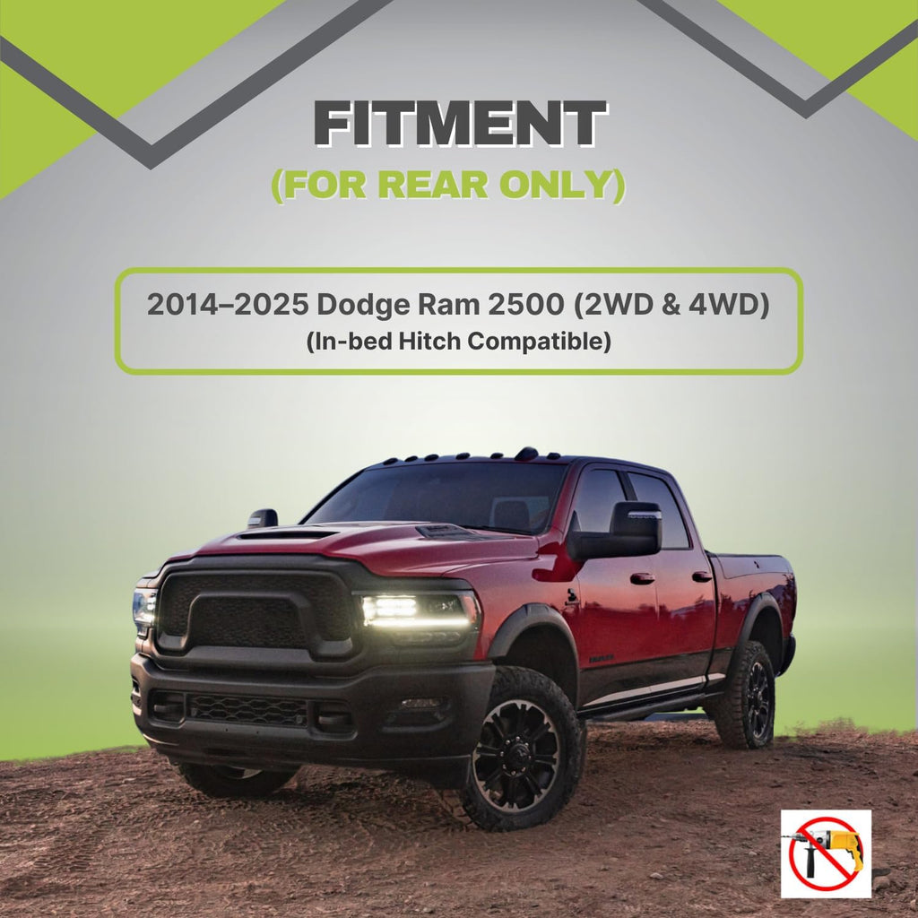 air bag suspension kit for 2014-2026 dodge ram, close-up detail