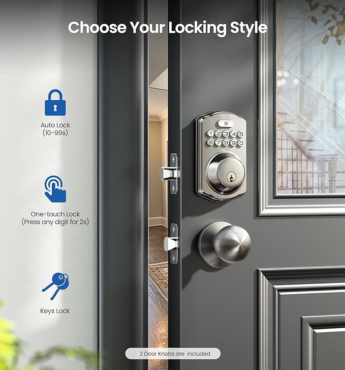 Veise Keyless Entry Door Lock