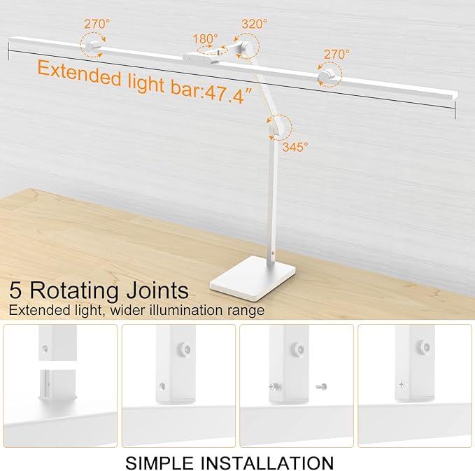 36 W 3000 LM Ultra Bright Architect Desk Lamp