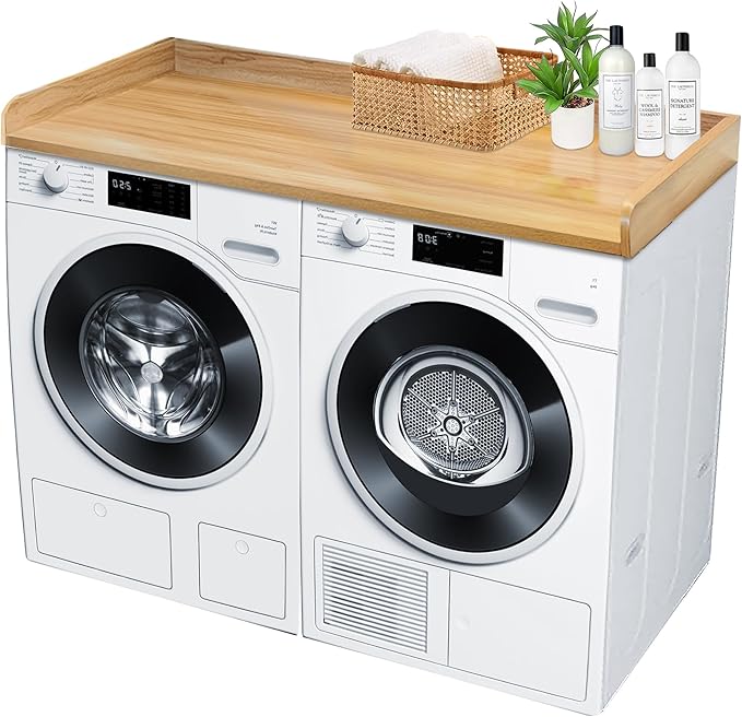 Royxen Laundry Countertop Solid Wood, Countertop
