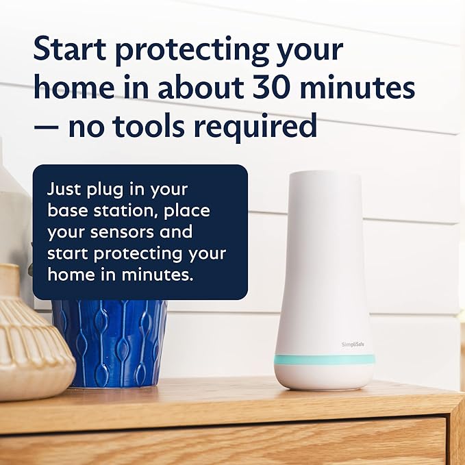 SimpliSafe 11 Piece Wireless Home Security System Gen 3