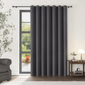 ChrisDowa Room Divider Curtain 90 Inches Long, Wide Blackout Sliding Door