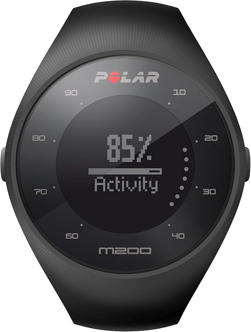 POLAR M200 GPS Running Watch with Wrist-Based Heart Rate, Black